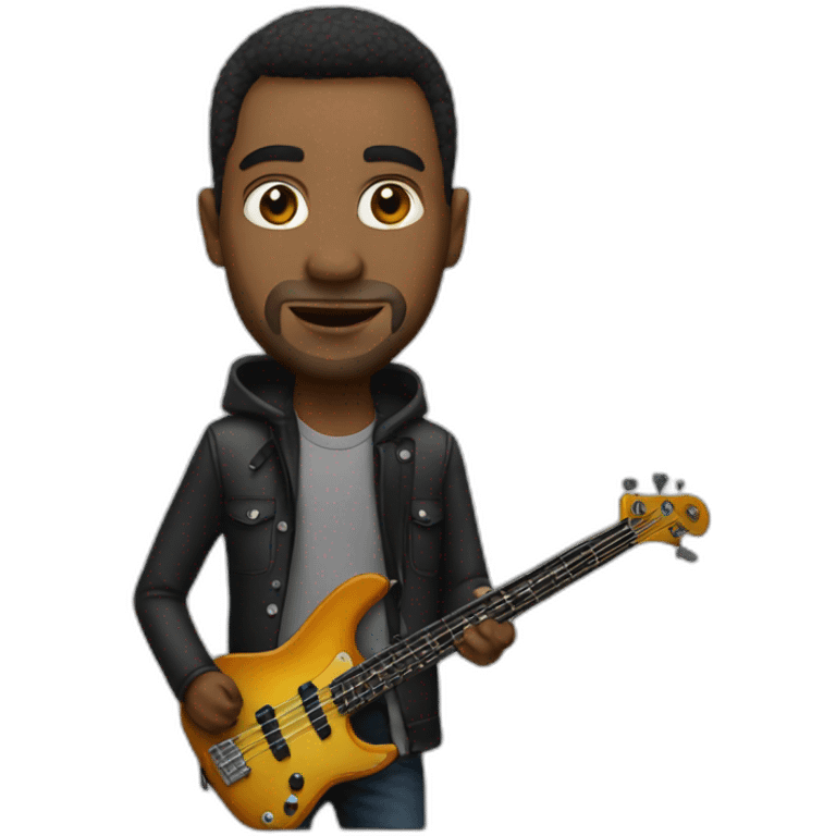 bassist emoji