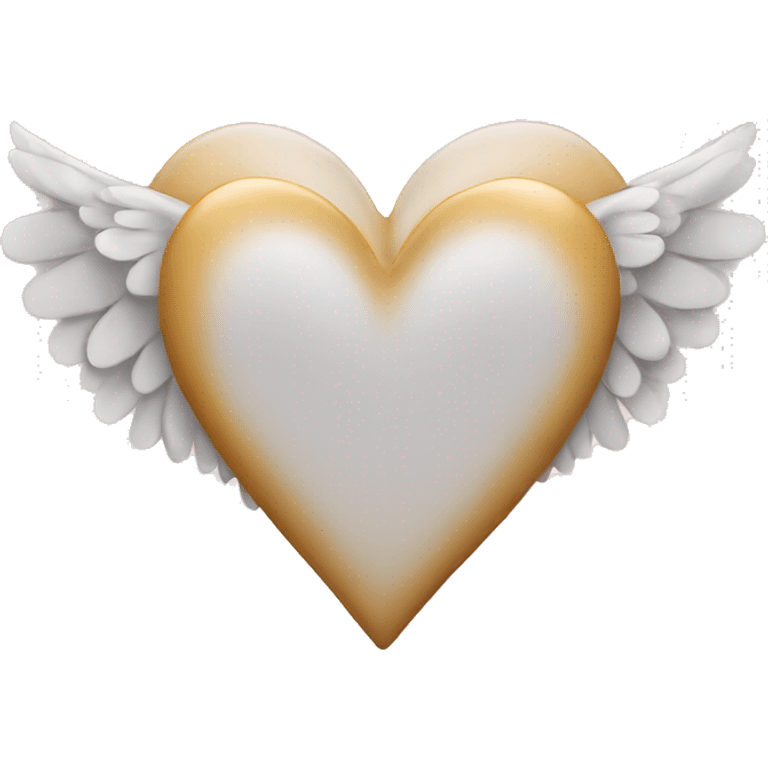 heart with angel wings emoji