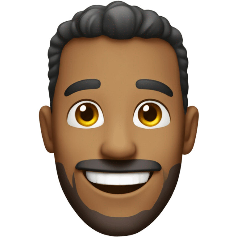 Hombre sonriendo  emoji