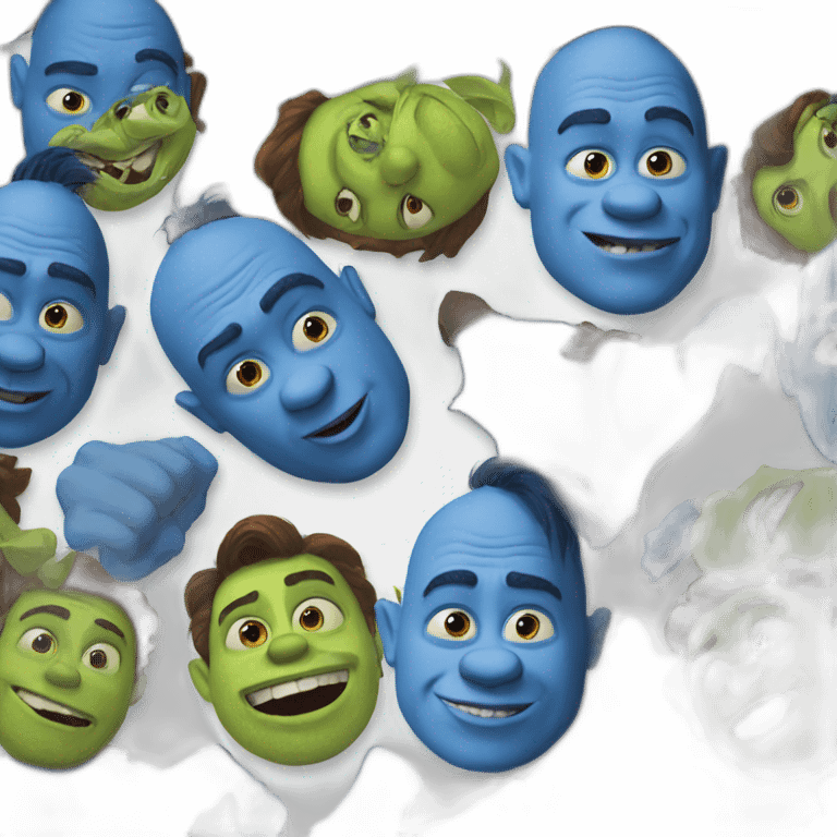 blue-shrek emoji