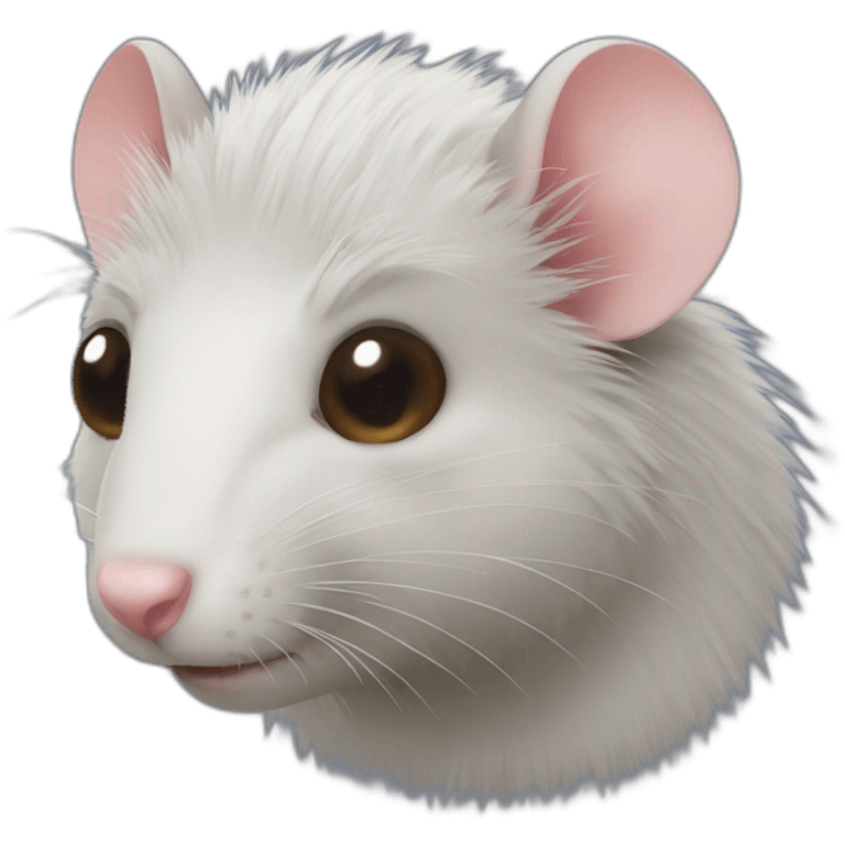 rat with bangs emoji