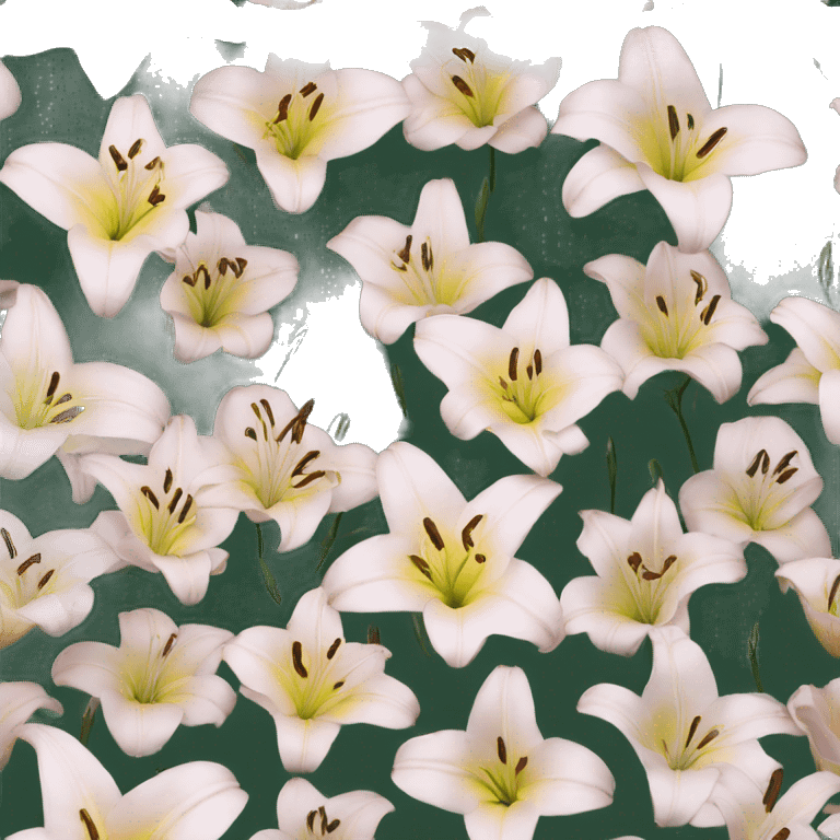 Lilies  emoji