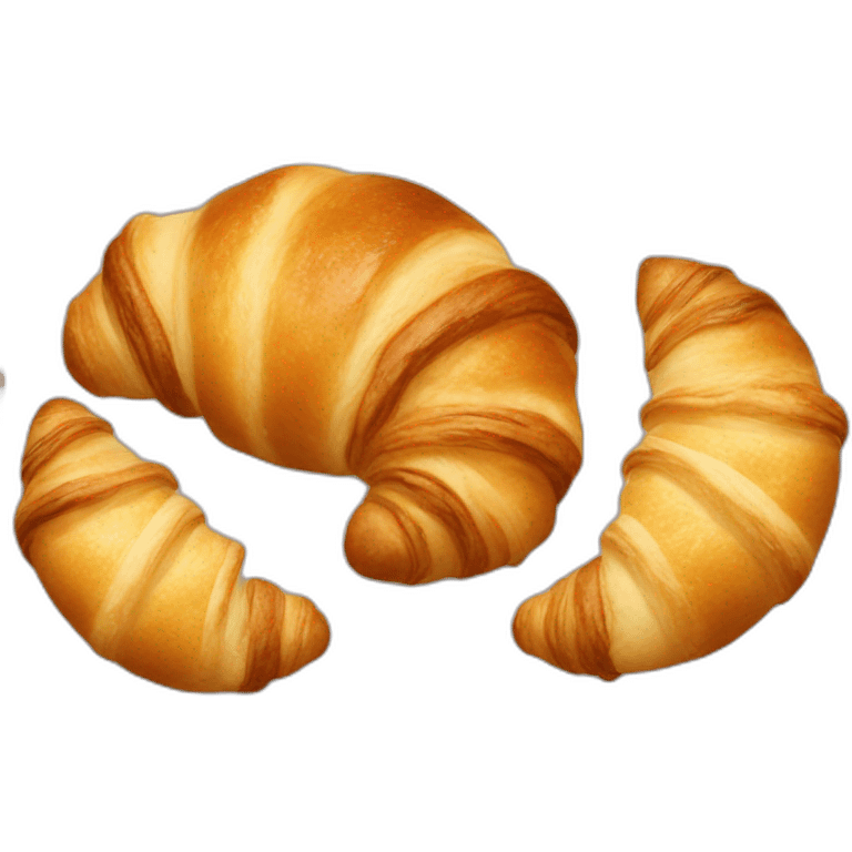 Manger croissant emoji