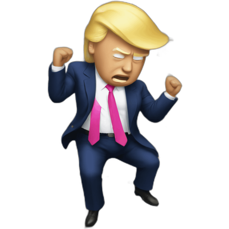 donald trump twerking emoji