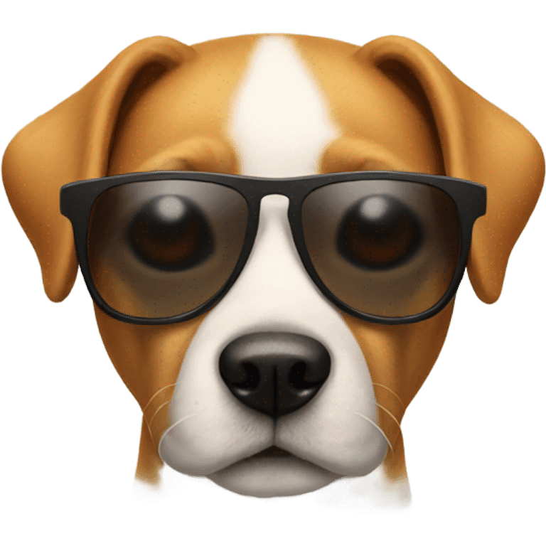 dog with sunglasses  emoji