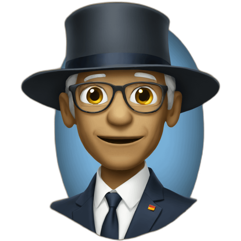 Lizard French president emoji