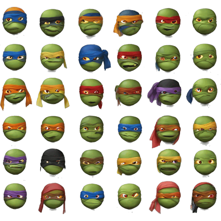 ninja turtles emoji