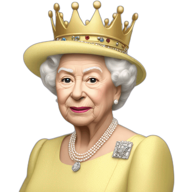 queen Elizabeth the second emoji