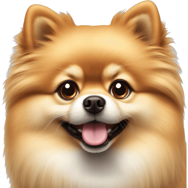 Pomeranian dog emoji