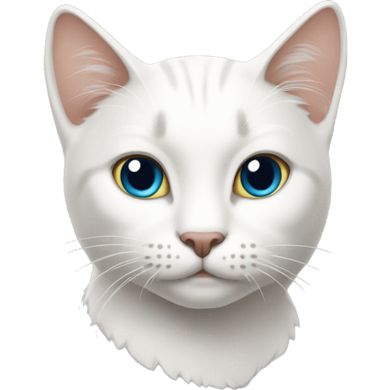 Gato branco emoji