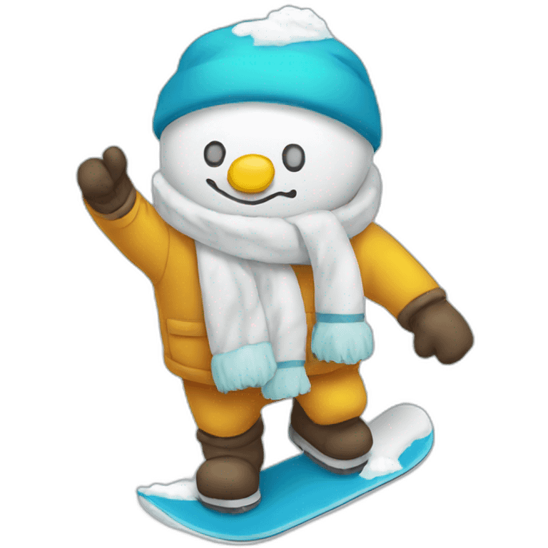 snow-board emoji