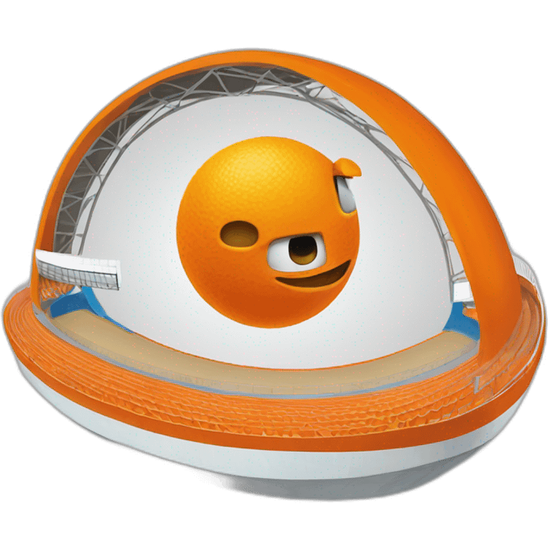 Orange Vélodrome emoji