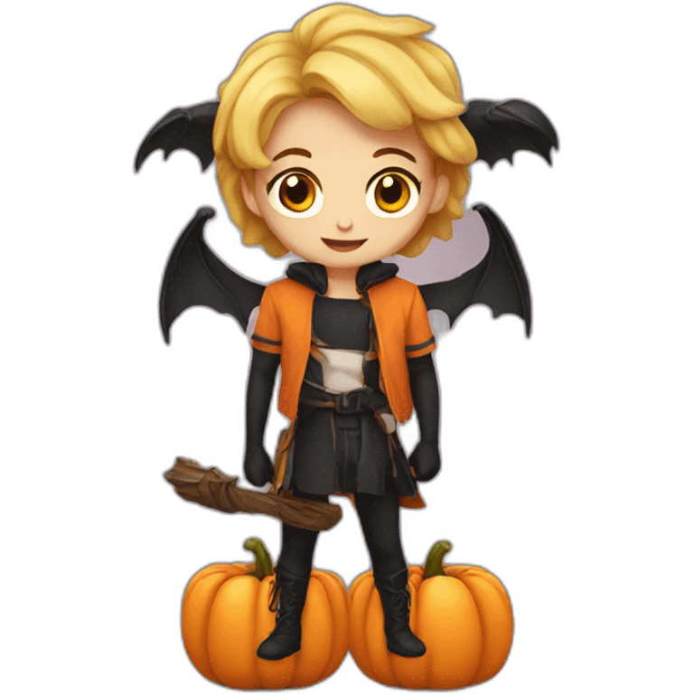 Cute Halloween emoji