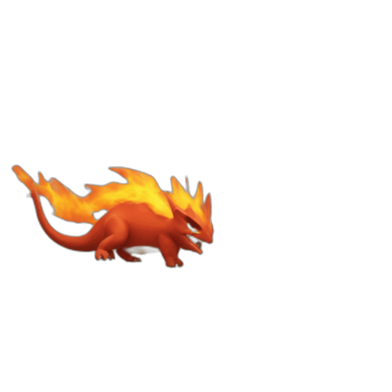 Dracaufeu pokemon emoji