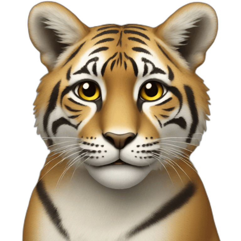 Chat sur ours emoji