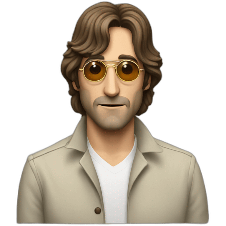 Jhon lennon dedo arriba emoji