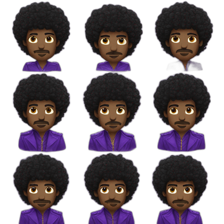 Prince purple rain emoji