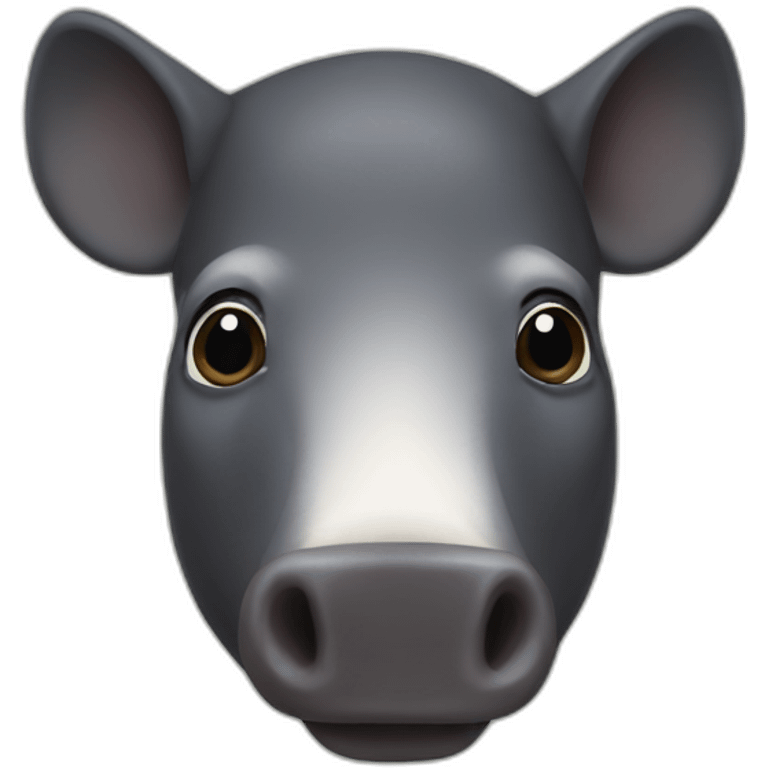 malayan tapir emoji