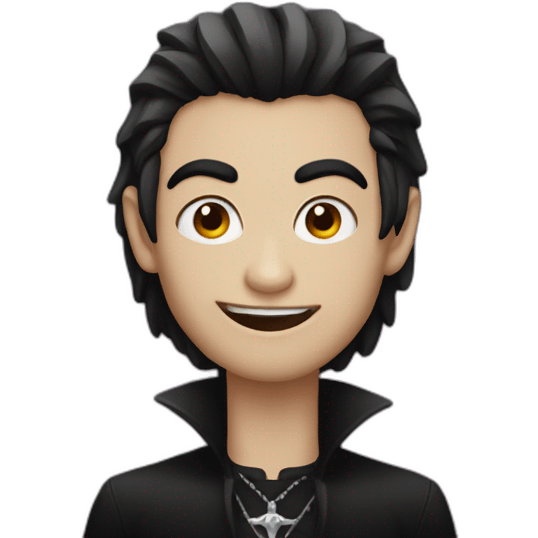 Gay vampire emoji