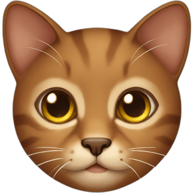 brown cat emoji