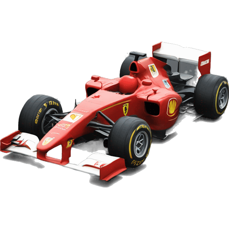 Ferrari formula 1 car emoji