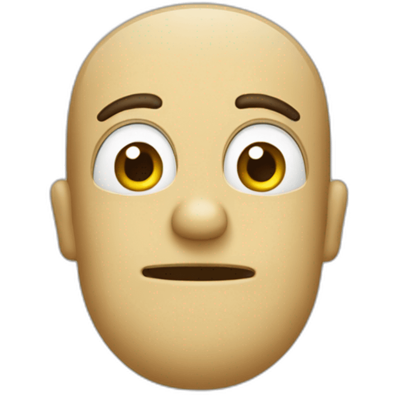 Concombre en pierre emoji