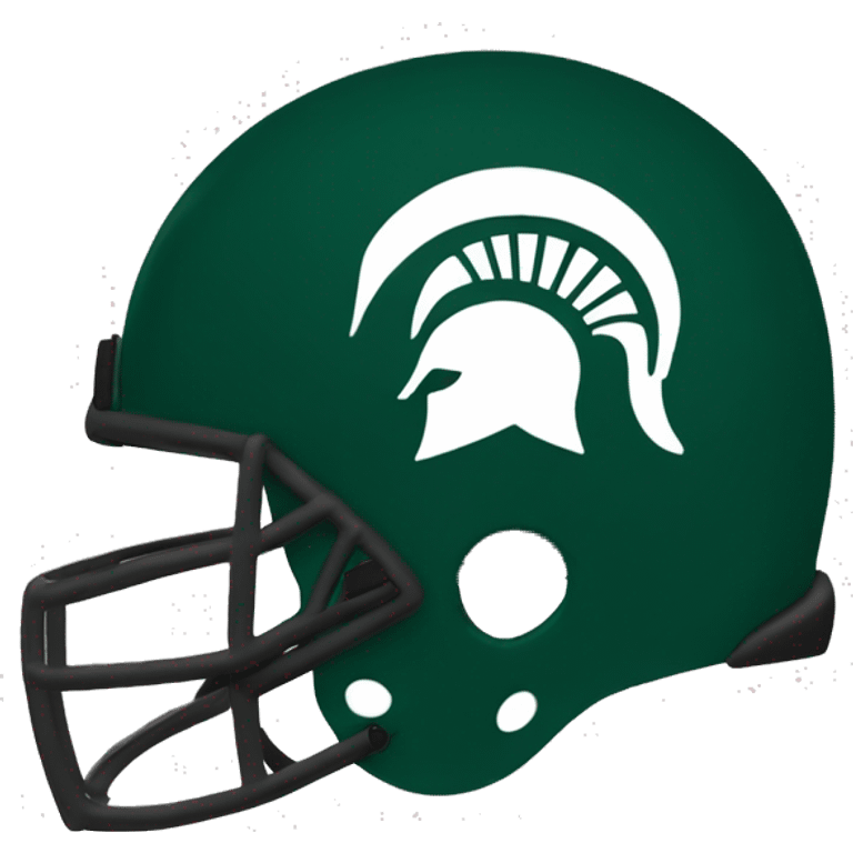 michigan state spartan helmet emoji