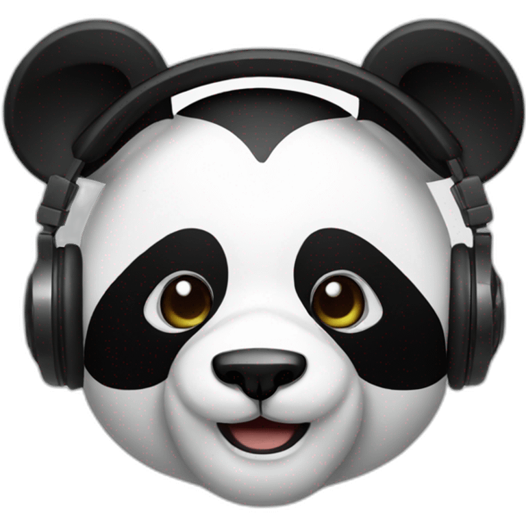 Dj panda emoji