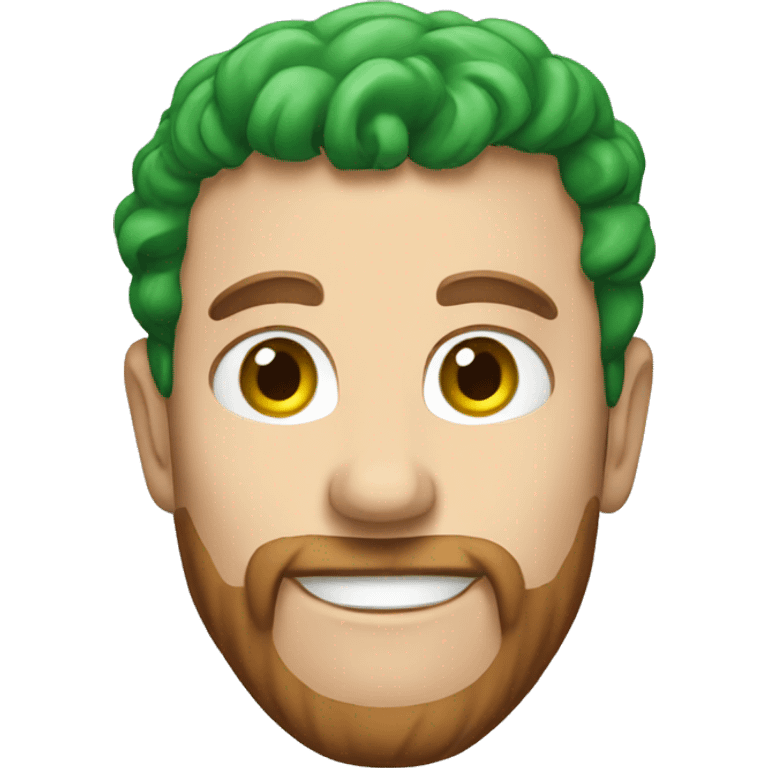 Irish guy happy emoji