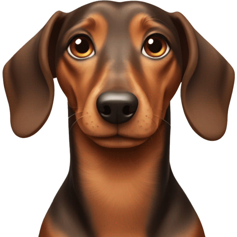 Dachshund named frankie  emoji