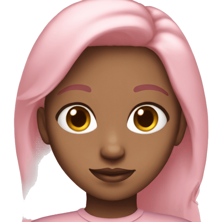 Pastel pink girl  emoji