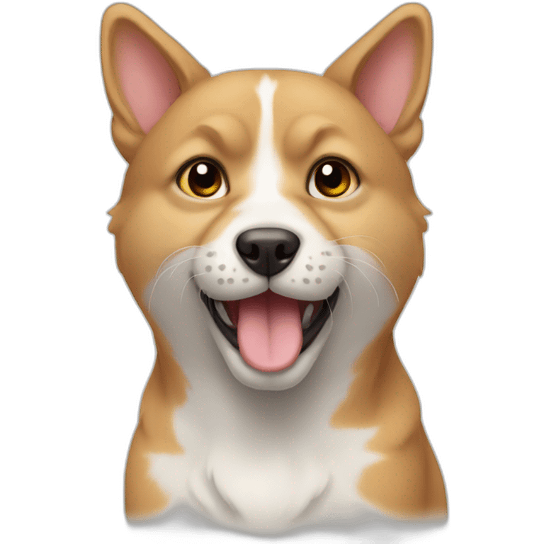 hybrid dog cat emoji