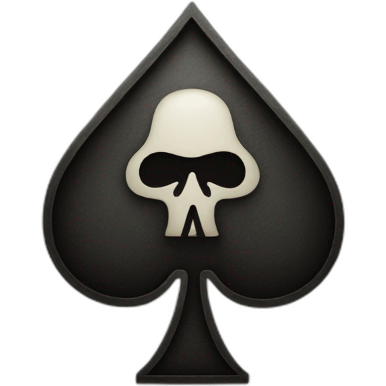 ace of spades emoji