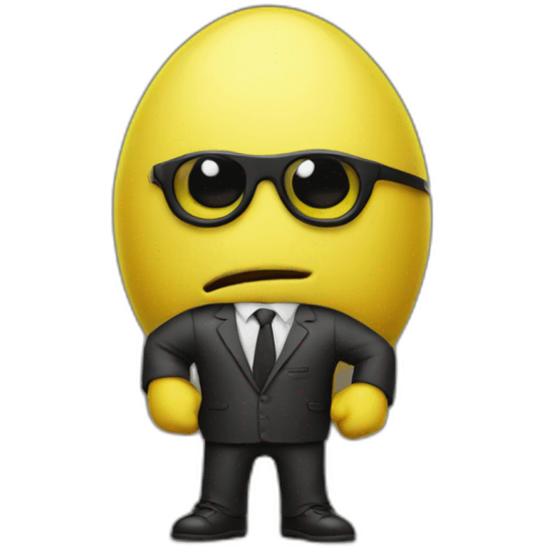 banana spy guy emoji