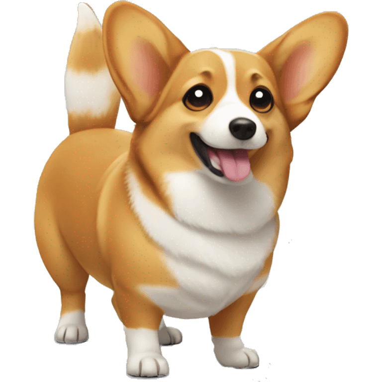 Corgi butt emoji