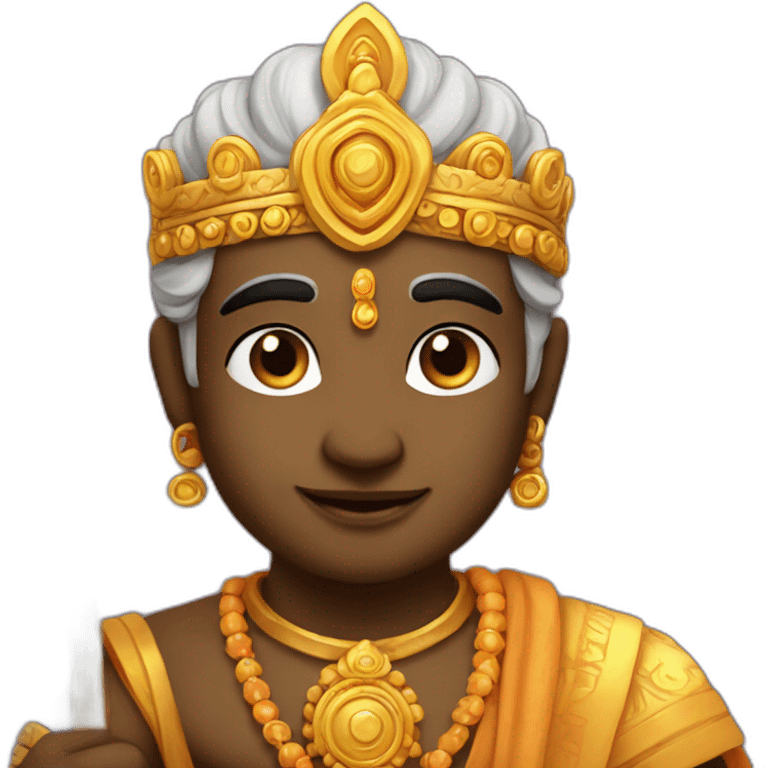 Super cute Lord Rama emoji