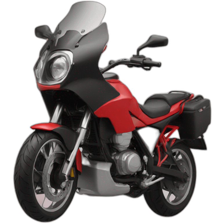 Moto-rouge emoji