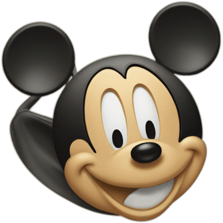 Mickey Mouse vintage emoji