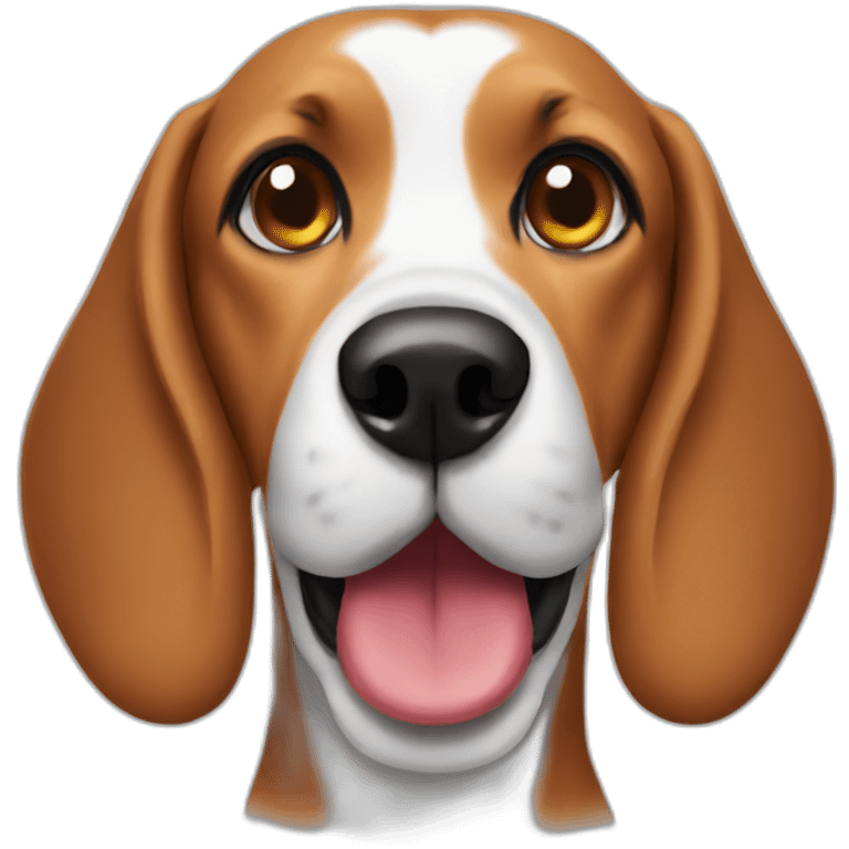 beagle sausage emoji