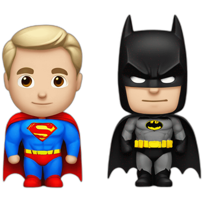 batman wit superman  emoji