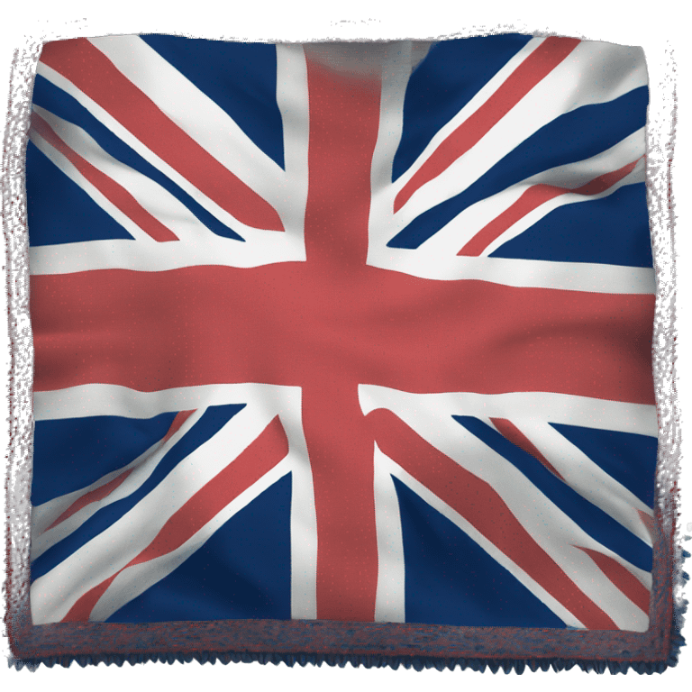 Scarf with Union Jack emoji