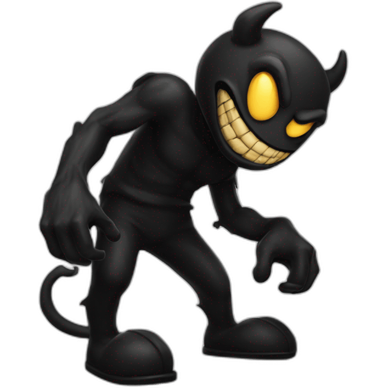 Bendy the ink demon emoji