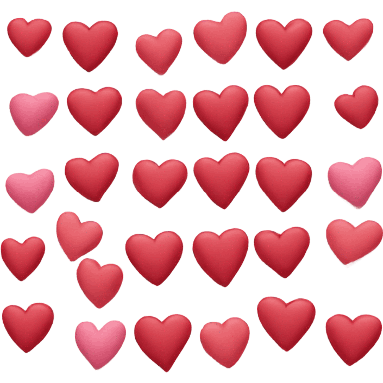 Hearts love  emoji