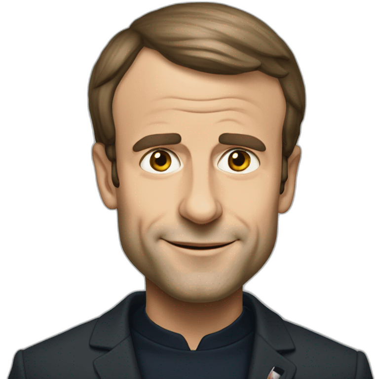 Emmanuel Macron emoji