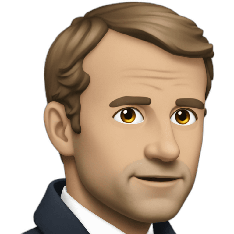 macron dans le fion emoji