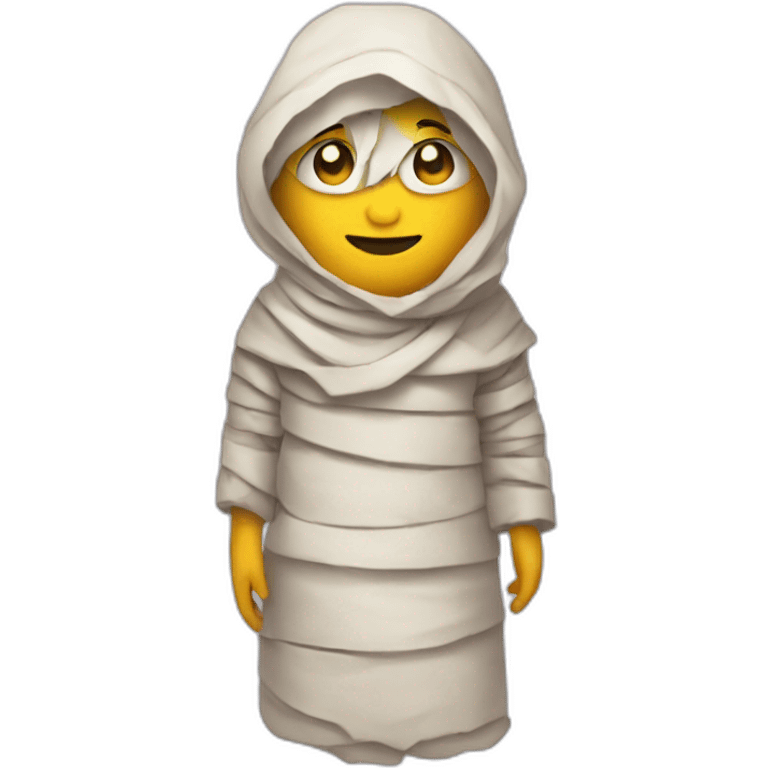 mummmy halloween costume emoji