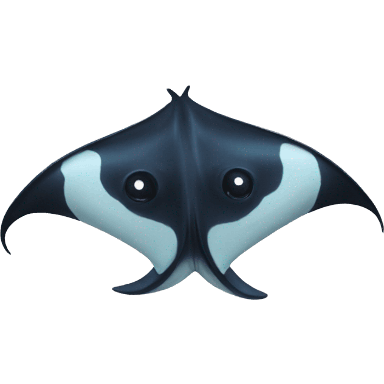 Raie manta emoji