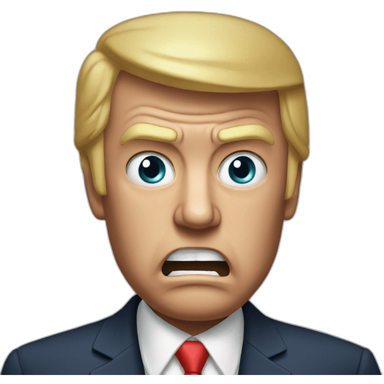 angry trumpt emoji