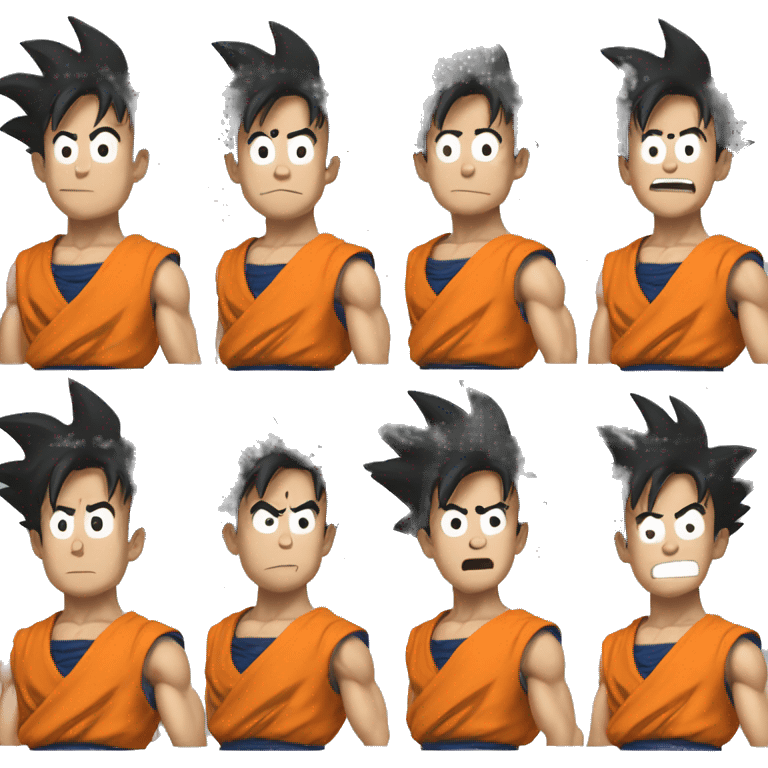 Goku super sayian emoji