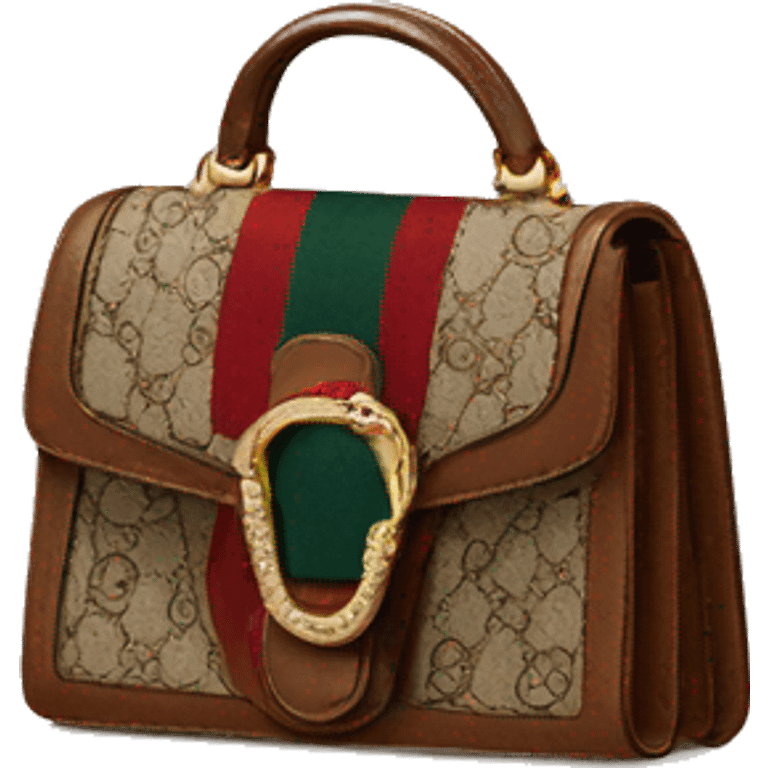 Gucci purse emoji